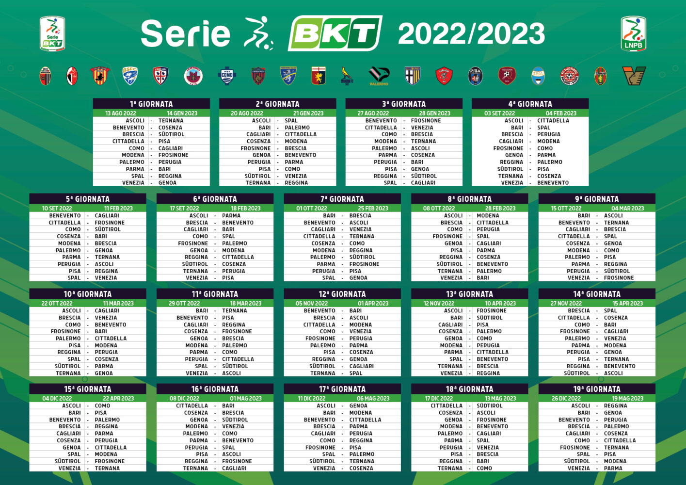 Calendario Campionato Serie A 2022 2023 IMAGESEE